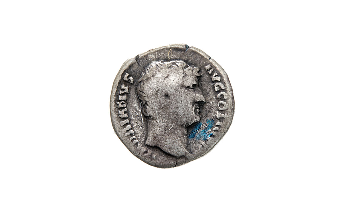 Монета, денарий, Hadrianus (Адриан), Римская империя